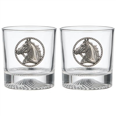 НАБОР СТАКАНОВ "HORSE" ИЗ 2-Х ШТ. 320 МЛ