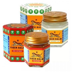 Бальзам Тигровый красный и белый Tiger Balm