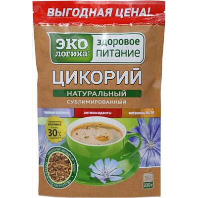 Экологика. Цикорий 230 гр. мягкая упаковка