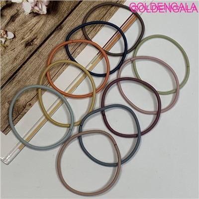 Эластичные резинки для волос ⌀ 7 см 10 шт тип 1