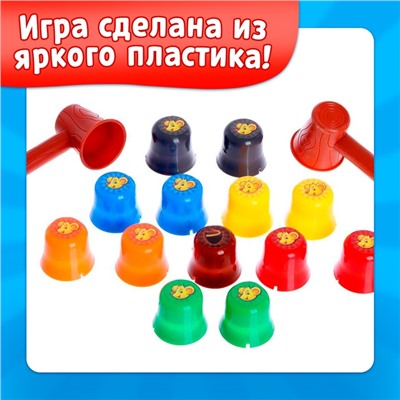 Настольная игра на реакцию «Под колпаком», 2 игрока, 3+