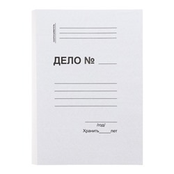 Скоросшиватель картонный, плотность 310 г/м², на 300 листов, евро