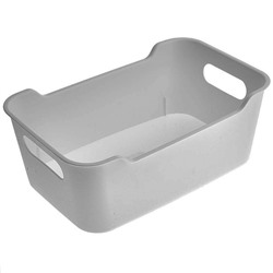 Корзинка универсальная "Mango" 4,1 л, 290х180х105 мм (серый) 223300335/03