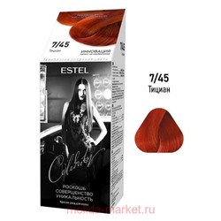 ESTEL Celebrity Краска-уход для волос тон 7/45 Тициан