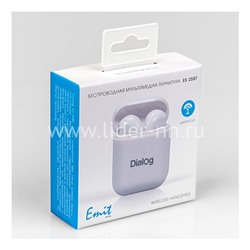 Bluetooth-гарнитура беcпроводная DIALOG  ES- 25BT (белая)