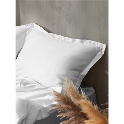 Наволочка SL Home Tencel 50*70+3 см , цв. белый