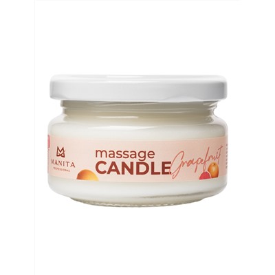 Manita Professional Свеча массажная / Grapefruit, 100 мл