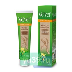 Velvet крем для депиляции замедляющий рост волос Череда и липа 125 мл