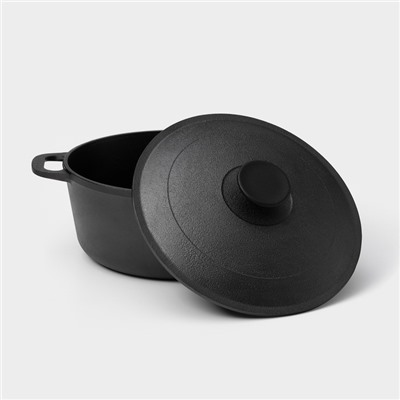 Кастрюля Wild Kitchen, 3 л, d=22 см, лопатка и губка в комплекте, чугун