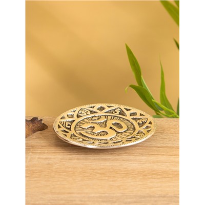 Подставка под благовония «ОМ», алюминий