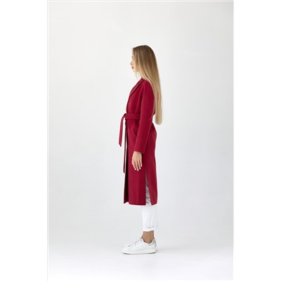 Пальто женское демисезонное 21820 (вино)