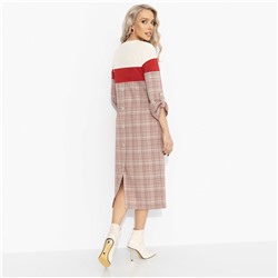 Платье с акцентной спинкой, Влюблена в себя (красное)