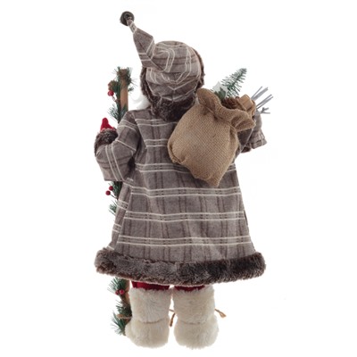 GAEM Дед Мороз, L27 W18 H60 см (полка 46 см.)