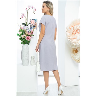 Платье "Олимпия" (лиловая полоска) П5575