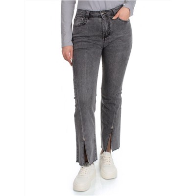 2352 DARK GRAY Джинсы женские AMG JEANS (95% хлопок, 5% эластан)