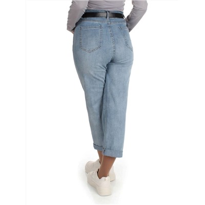 10071 BLUE Джинсы женские AMG JEANS (98% хлопок, 2% лайкра)
