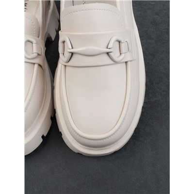 03-5921-2 BEIGE Полуботинки женские (натуральная кожа)