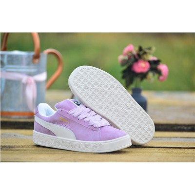 Зимние PUMA Suede из натуральной замши