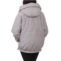 903 GRAY BEIGE Куртка демисезонная женская (100 гр. синтепон)