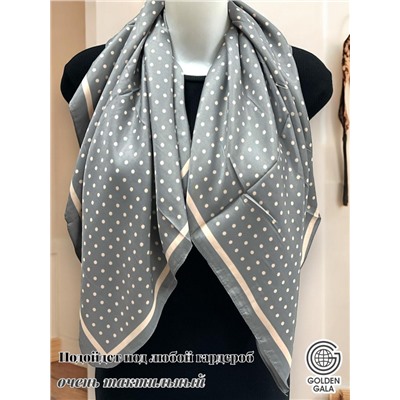 Платок шелковый Люкс "Миледи" Арт 2427/33