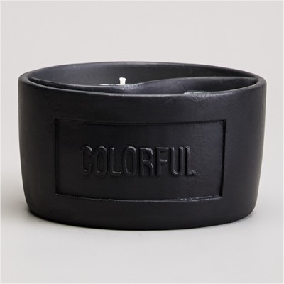 СВЕЧА В СТАКАНЕ "YIN YANG" DARK AMBER 11,3*6,4 СМ МАЛ.= 9ШТ.