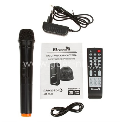 Колонка 06" (20-10 DANCE BOX 300) динамик 2шт/6.5" ELTRONIC с TWS