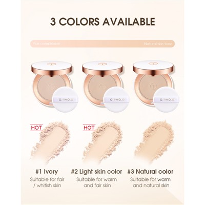 Компактная пудра O.TWO.O Stay Matte Powder № 3 10 g