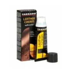 TARRAGO Крем тюбик с губкой Leather cream, БОЛЬШОЙ,75 мл. (dark brown)