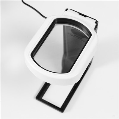 Лампа-лупа х10 ×25 для творчества LEDx24 от 3АAA+ USB линзы d=1 см и 12.5 см 5×8.3×22 см
