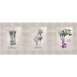 Вафельное полотно набивное / Овощная корзинка 1