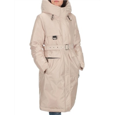EAC293 LT.BEIGE Куртка зимняя женская (200 гр. холлофайбера)