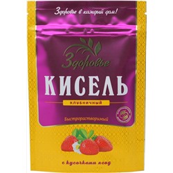 Кисель «Здоровье». Клубничный 150 гр. мягкая упаковка