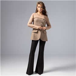 Свитшот приталенного силуэта, Вкус победы (мокка)