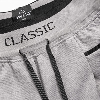 Брюки с карманами спереди, Красота в движении (серые)