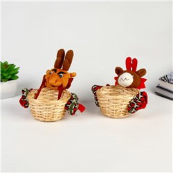 Конфетница «Новогодняя», МИКС