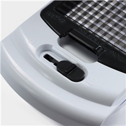 Овощерезка универсальная Magistro Vegan pro, 7 насадок, овощечистка, контейнер, чёрно-белая