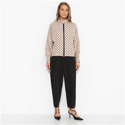 Брюки свободные с защипами, С первого шага