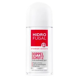 Hidrofugal Deo Roll On Antitranspirant Doppelschutz, Гидрофугал Дезодорант шариковый Двойная защита, 50 г