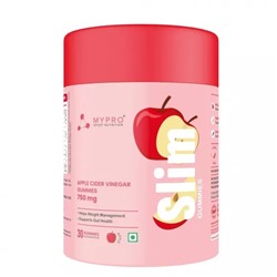 Жевательные конфеты для похудения (30 шт), Slim Gummies Apple Cider Vinegar, произв. Mypro Sport Nutrition