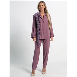 Костюм брючный Стилизация (нежно-розовый) К15332-4М