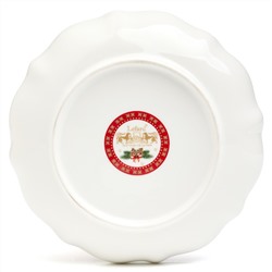 БЛЮДО LEFARD "С НОВЫМ ГОДОМ!" 16*3,5 СМ КРАСНОЕ (КОР=24ШТ.)