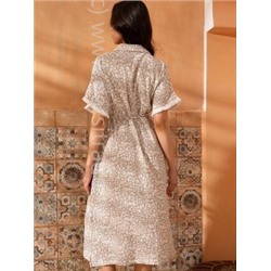 №5417 Халат "Camila" Mia-Amore Дроп х/б