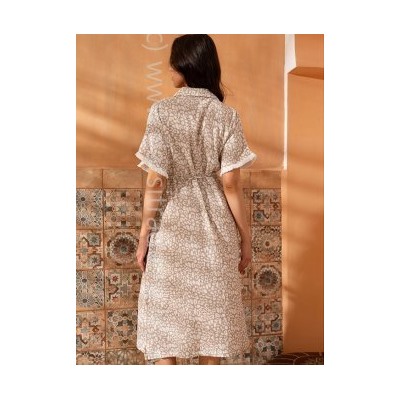 №5417 Халат "Camila" Mia-Amore Дроп х/б