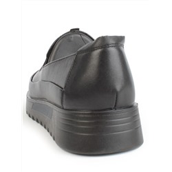 03-5306 BLACK Полуботинки женские (натуральная кожа)