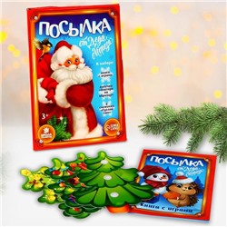 Развивающий набор с играми «Посылка от Деда Мороза»