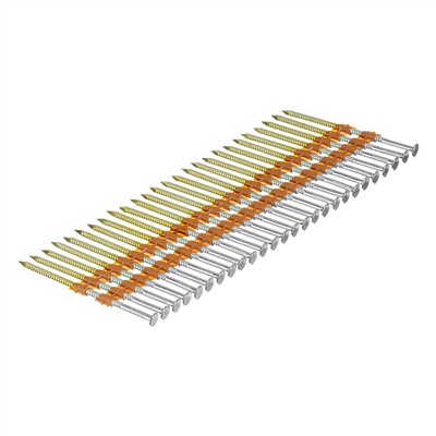 Гвозди для пнев. нейлера (оцинк.) длина - 75 мм, диам. - 3,05 мм, 2000 шт. Denzel