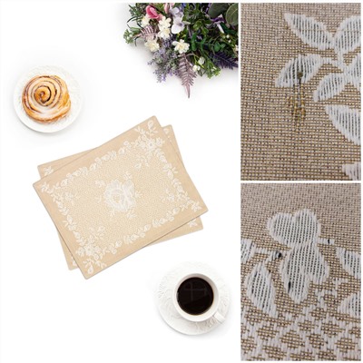 Outlet Бельгийское кружево 2310611 Комплект салфеток 35х45 см Центр