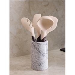 Половник SmartChef, 31 см, бежевый/бордовый