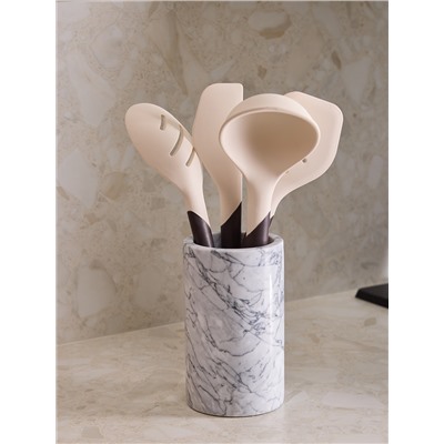 Половник SmartChef, 31 см, бежевый/бордовый