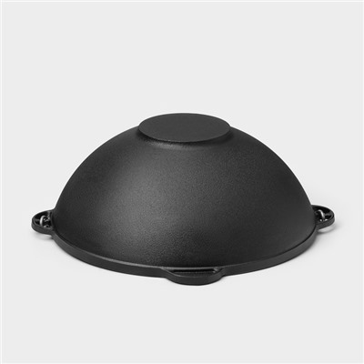 Казан Wild Kitchen «Туризм», 8 л, d=36 см, лопатка и губка в комплекте, чугун